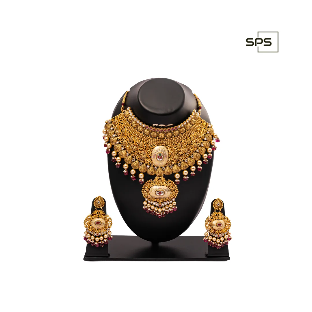Antique Choker Set Design 01