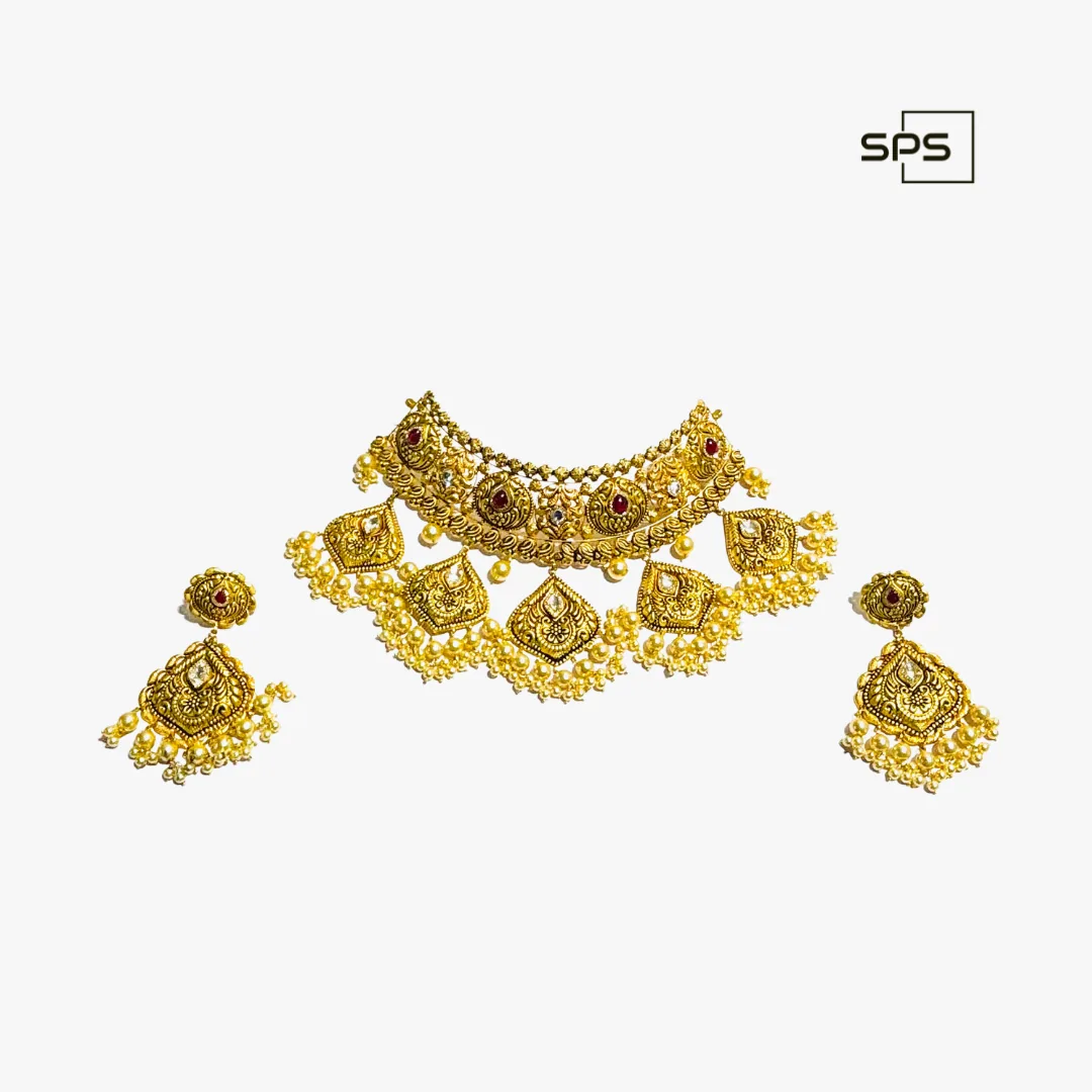 Antique Choker Set Design 03