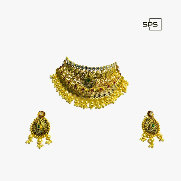 Antique Choker Set Design 05